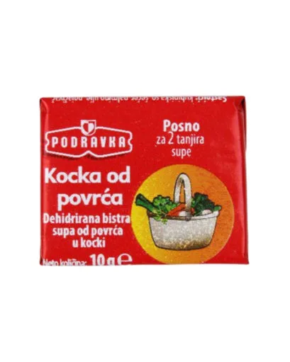 Supa U Kocki Povrtna Podravka 10 g