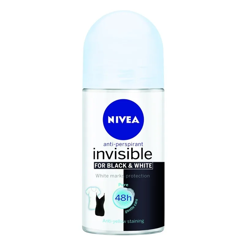 Nivea Deo B&w Pure Roll-On Zene 50 ml