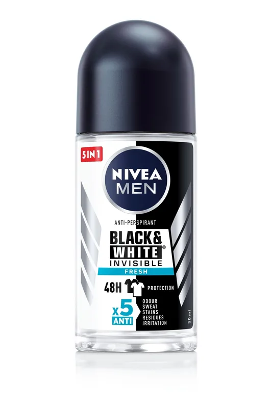50 ml Nivea Roll On B&w Fresh