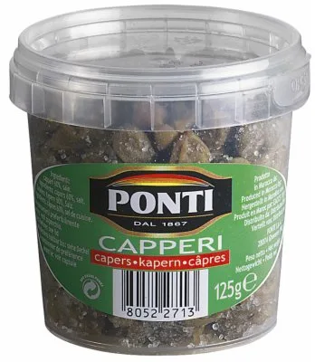 Kapar U Soli 125 g Ponti