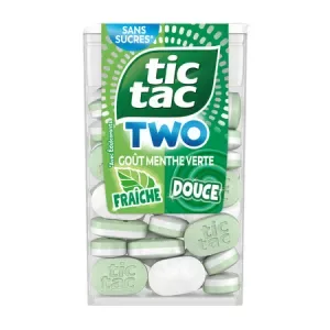 Bombone TWO spearmint Tic Tac 38,5 g