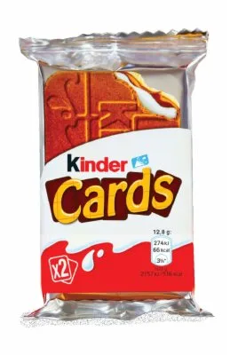 Napolitanke Mini Cards Kinder 25,6 g