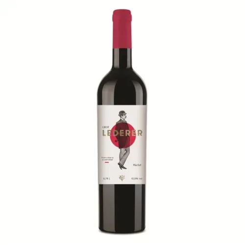 Vino crveno Lederer Merlot V.Coka 0,75 l