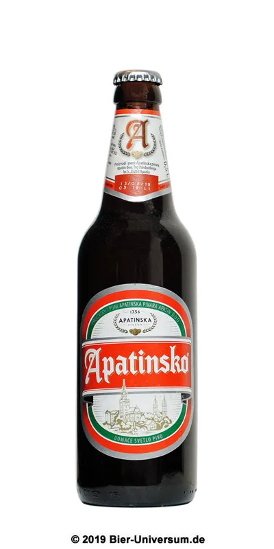 Apatinsko pivo svetlo staklo 600 ml
