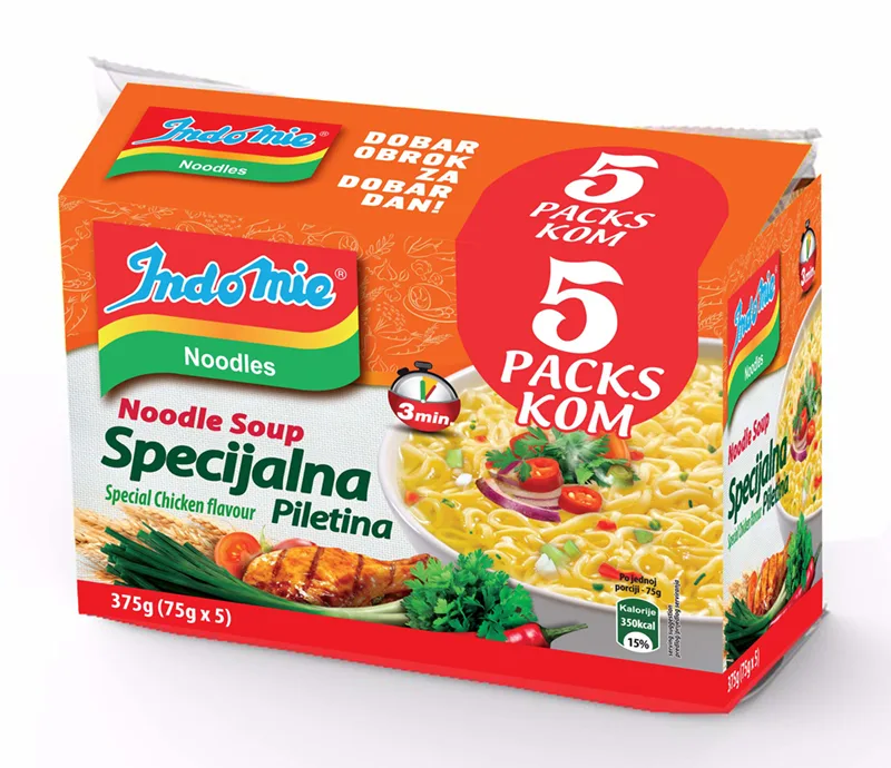 Supa inst.spec.ukus pil.Indomie 5/1 375 g