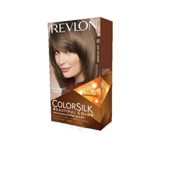 Farba Colorsilk 3d Light Ash Brown 50 Revlon