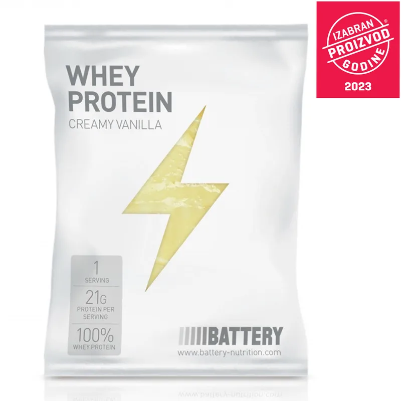 Protein Whey Battery Vanila Proteini.si 30 g