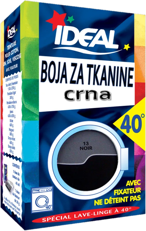Boja Za Tekstil Crna Ideal Dr.beckman