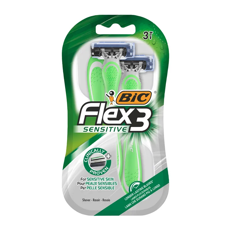 Brijač Muški Flex 3 Sensitive Bic 3/1