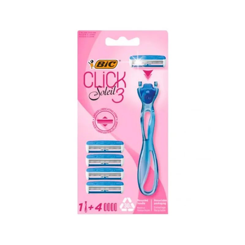 Brijač Ženski Click 3 Soleil Ručica 4 Bic