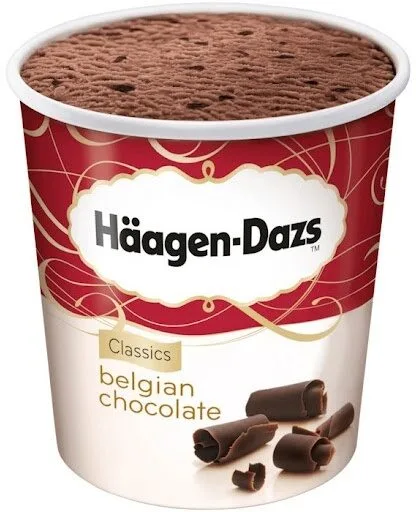Sladoled Belgian Chocolate Haagen Dasz 400 g