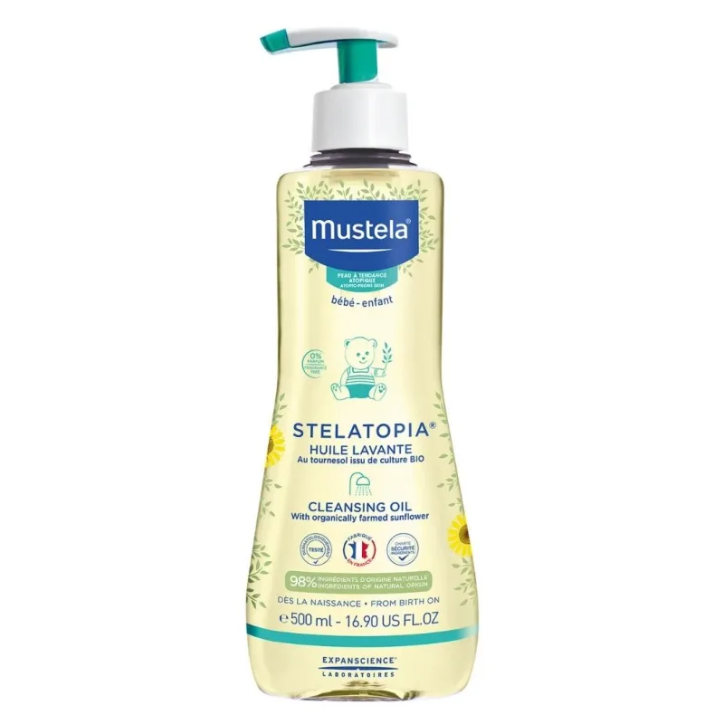 Mustela Stelatopia Ulje za kupanje 500 ml