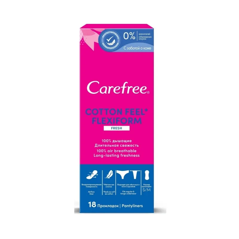 Dnevni Ulosci Carefree Flexiform Fresh 18kom