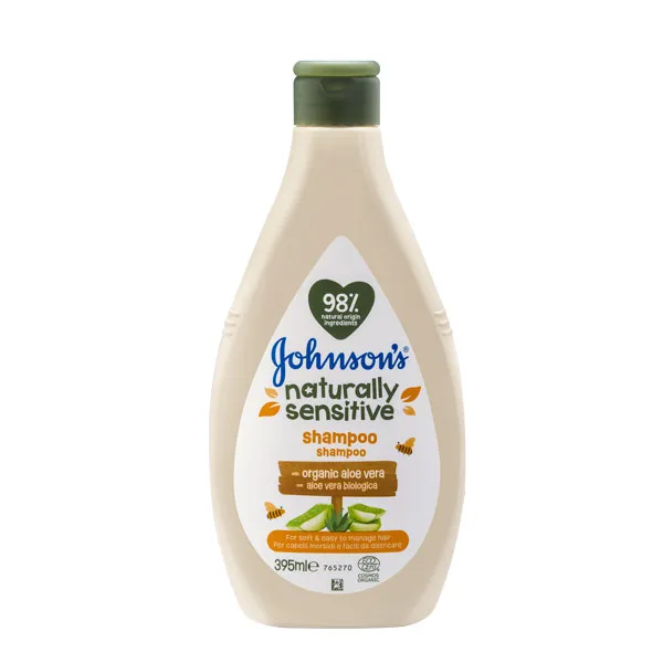 Šampon Baby Bio Natural Johnson 395 ml