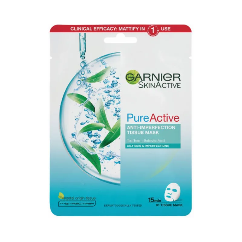 Maska Lice Pure Zeleni Čaj 23 ml Gar