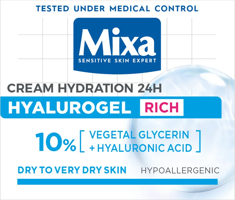 Gel Za Lice Hyalurogel Rich 10% Mixa 50 ml