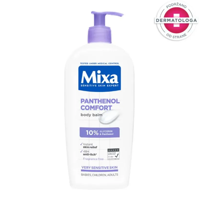 Mleko za telo MIXA 0400 panthenol comfort