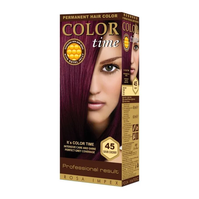 Farba za kosu COLOR TIME 45 visnja