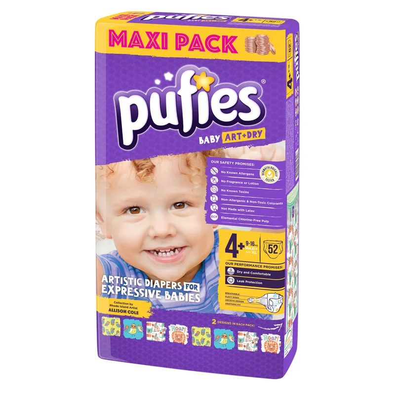 Pufies Baby 4+ 52/1