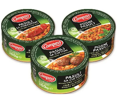 Pasulj Sa Ćuftom 300 g Compass
