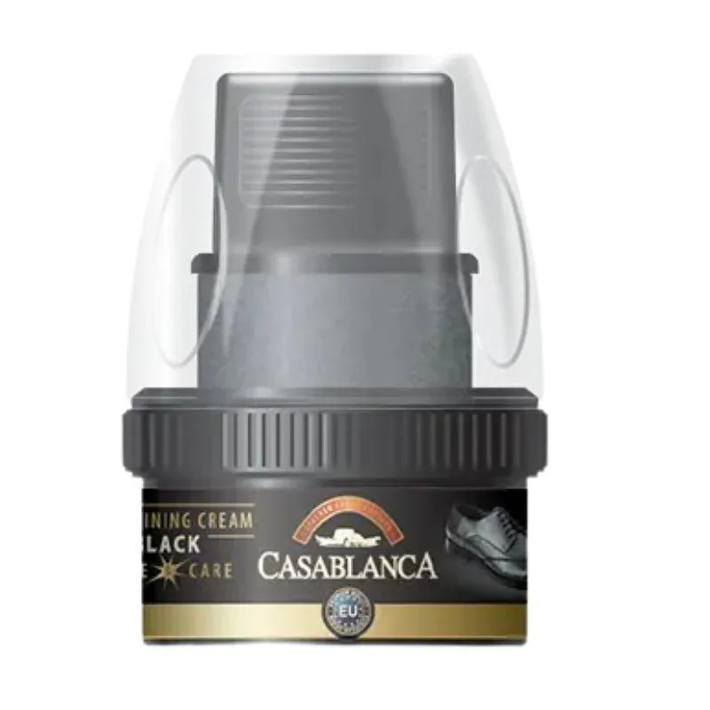 Krema Za Cipele Crna 50 ml Casablan