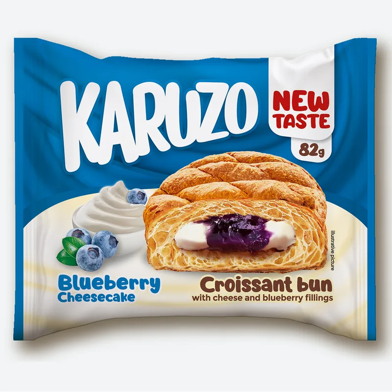 KARUZO Pita Cheesecake Borovnica 82 g