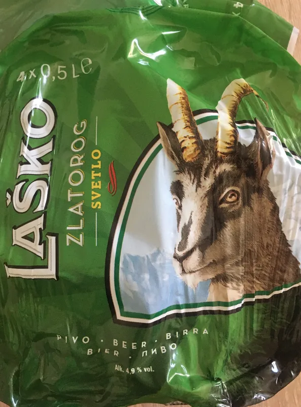 Pivo Laško Fourpack 4x0,5 l Can