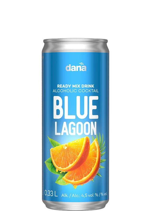 Koktel Blue Lagoon Dana 0,33 l