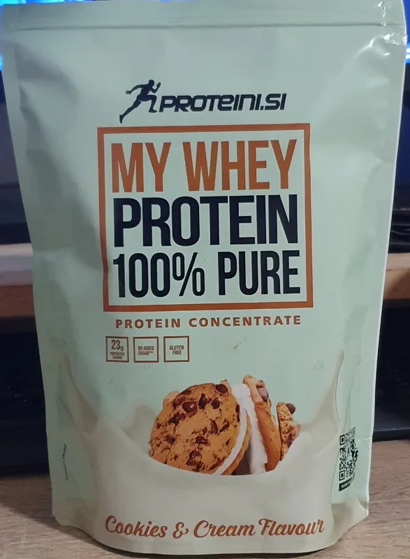 Protein Whey Cookie&cream Proteini.si 300 g