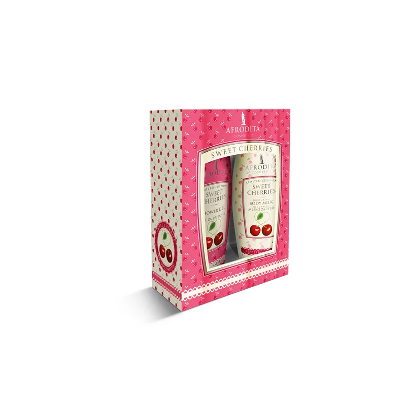 Set SWEET CHERRIES mleko 0200+gel 0200 Afrodita