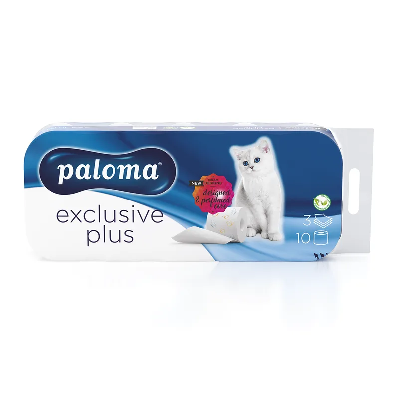 Toaletni Papir 3 sloja Exclusive Soft Paloma 10/1