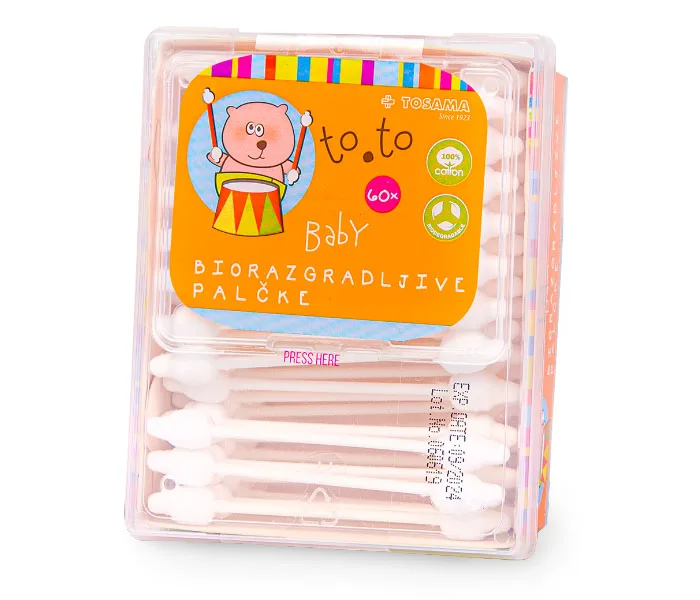 to.to Baby štapići za uši 60/1