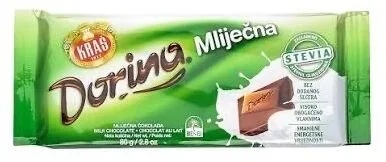 Čokolada Sa Steviom Mlečna Dorina 80 g