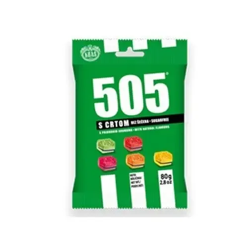Bombone 505 Sa Crtom Red Bez Šećera 80 g Kraš