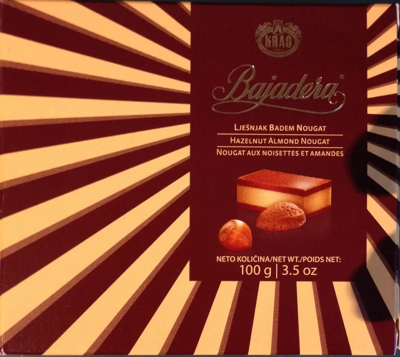Bombonjera Bajadera Kras 100gr