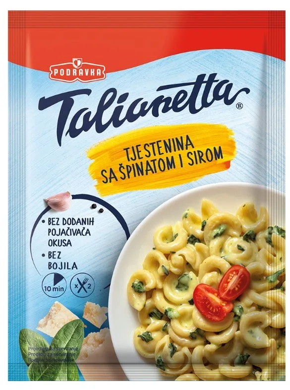 Začin Za Testeninu Spanać I Sir Podravka 155 g