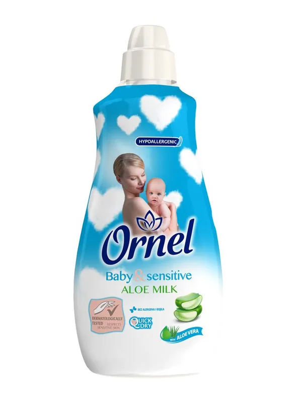Omeskivac Za Ves Ornel Baby&sensitive Aloe 1,8 l