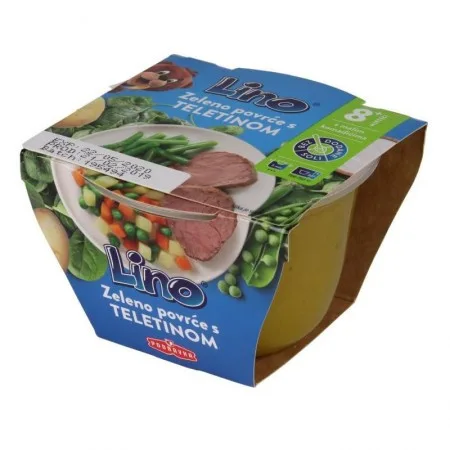 Lino Zeleno povrće s teletinom 190 g