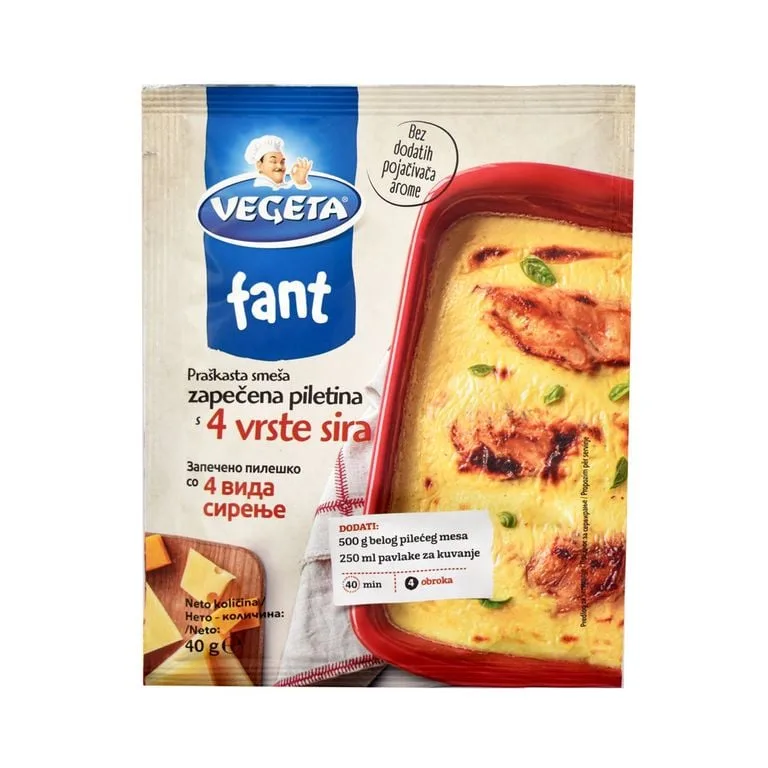 Fant Zapeč Pil 4 Vr Sira 40 g Vegeta