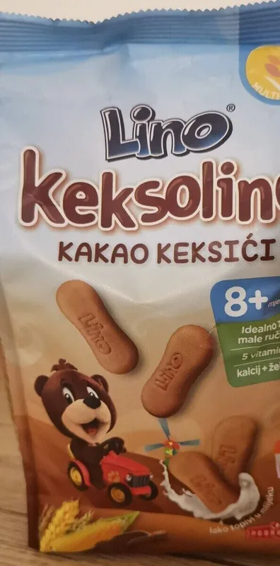 Keksići Kakao Keksolino Lino 140 g