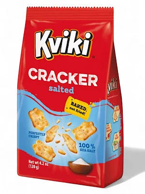 Kviki Kreker Slani 120 g
