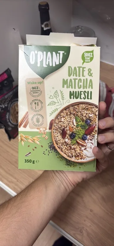 Musli Oplant Date&match 350 g Podrav