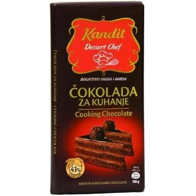 Čokolada Za Kuvanje 100 g Kandit