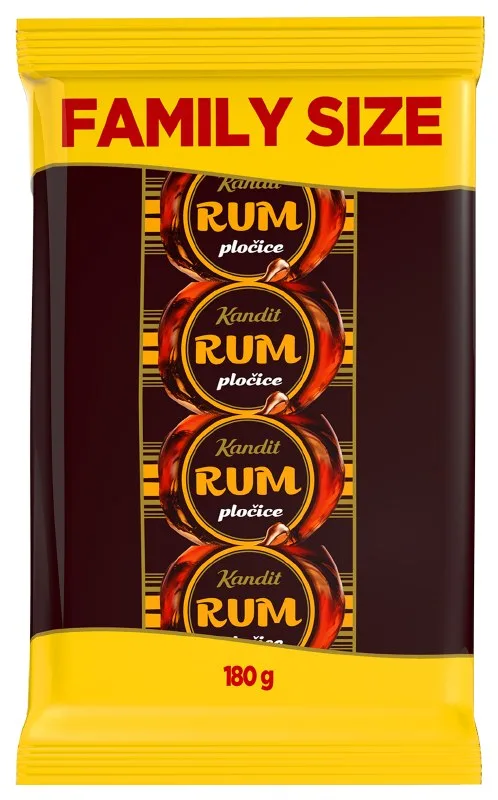 Rum plocica Kandit 4 pack 180 g