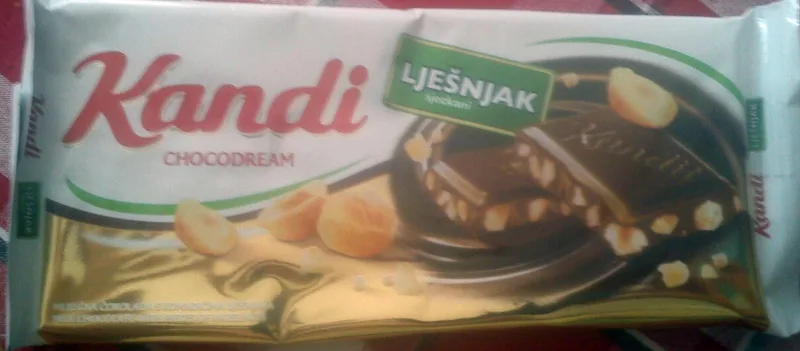 Kandi Hazelnuts Chocolate 80gr