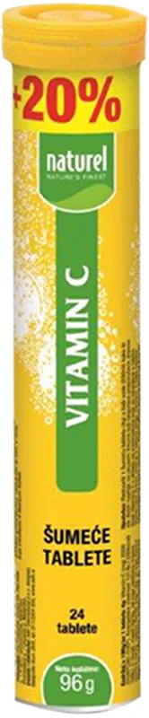 Šumeće Tablete Naturel Vitamin C 96 g