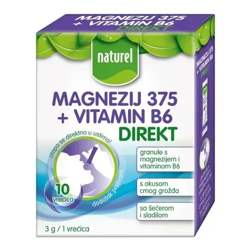 Šumeće Tablete Naturel Magnez Vitamin Awt 30 g