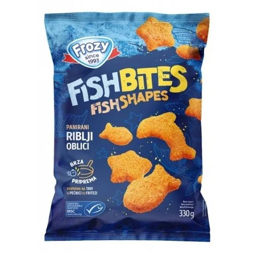 Panirani Riblji Oblici 330 g Frozy