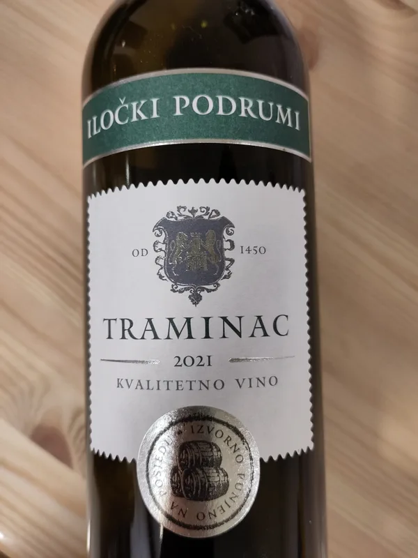Vino Belo Traminac Ilocki Podrumi 0,75 l