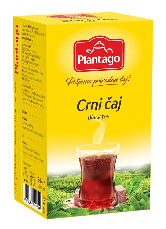 Čaj Crni Plantago 30 g